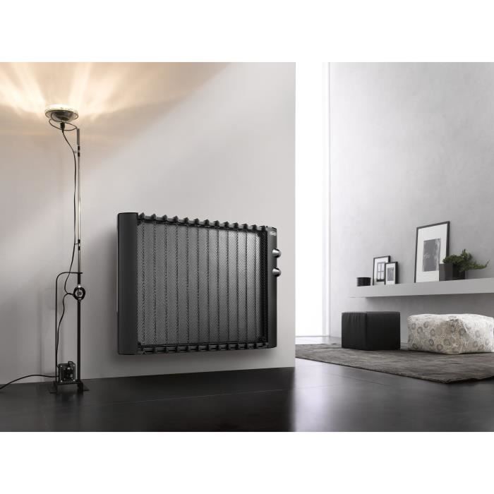 DELONGHI stralingspaneelradiator - 2000W - 2 verwarmingsfasen - Automatische uitschakeling