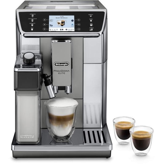 DELONGHI ECAM650.55.MS Espressomachine met geïntegreerde molen PrimaDonna Elite 