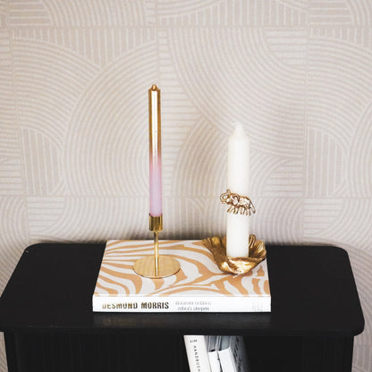 Housevitamin Kaarsenhouder - Basis - Metaal - Goud - 8x8x10cm - Home & Garden > Decor > Home Fragrances > Candles