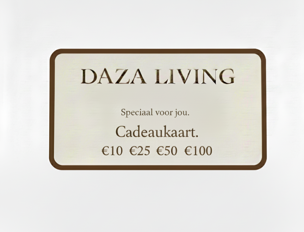 Daza-living cadeaubon 