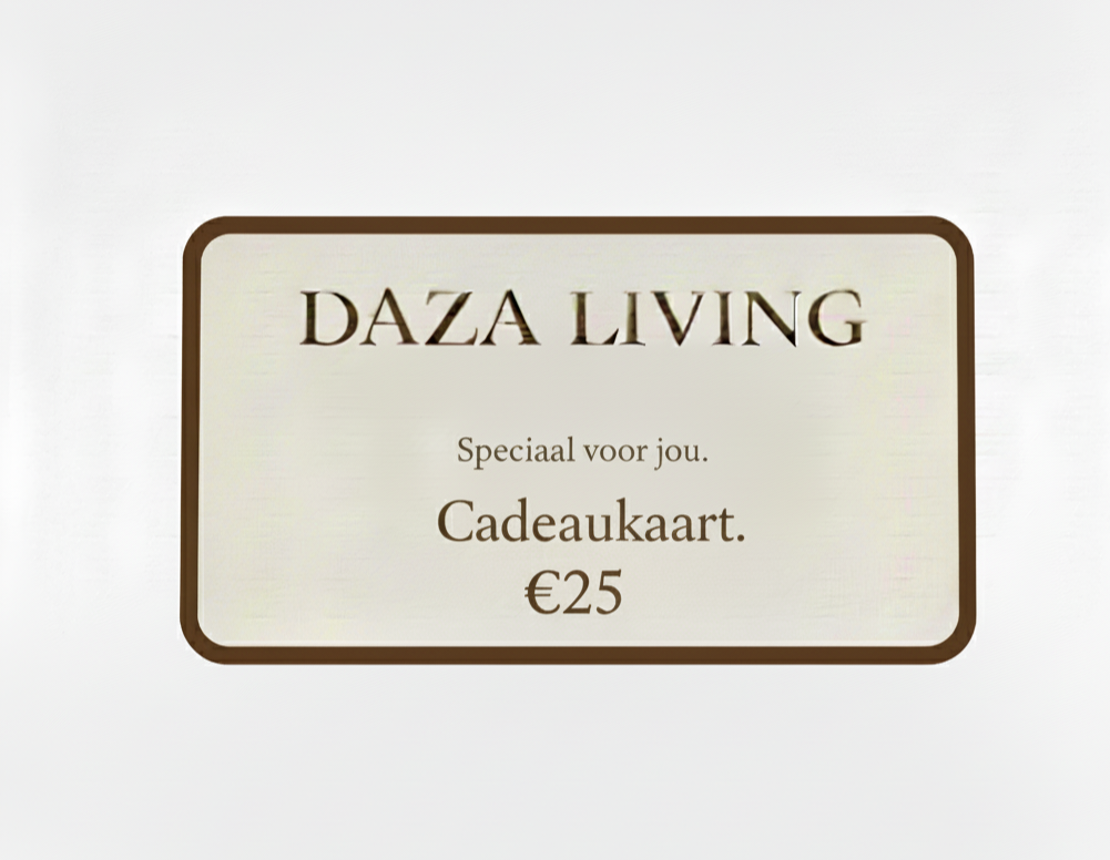 Daza-living cadeaubon 25 euro