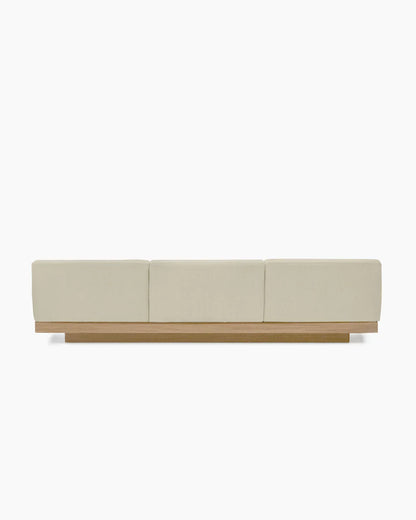 Rudolph Beige Outdoor Sofa