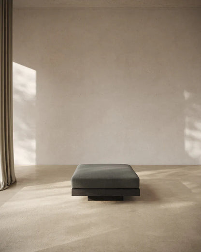 Rudolph Dark Grey Foot Stool