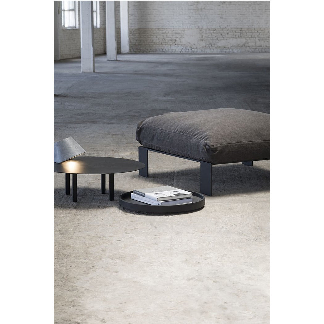 Sepia Upholstered Ottoman