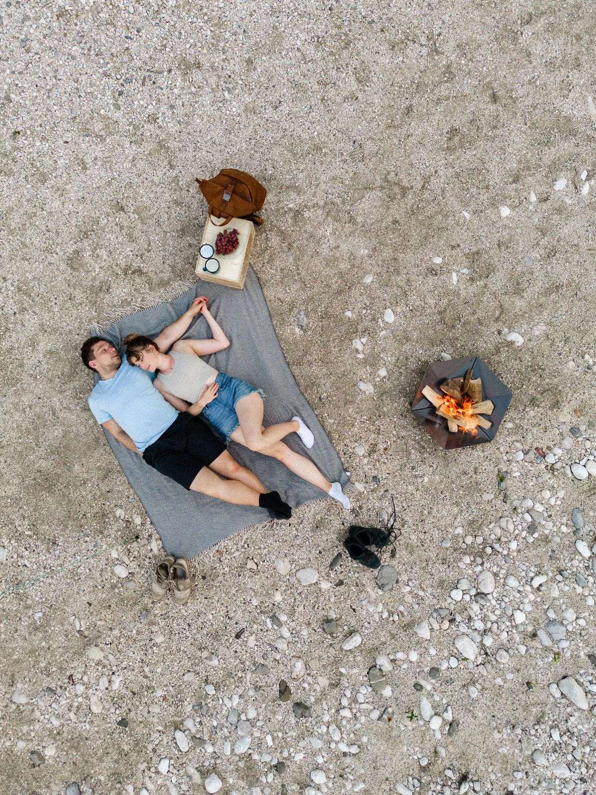 HÃ¶fats Drievoudige Vuurschaal 65 - Furniture > Outdoor Furniture > Outdoor Tables > Fire Pits