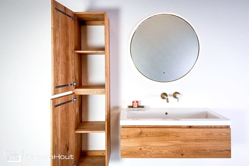 Houten badkamerset Aqua DroomHout