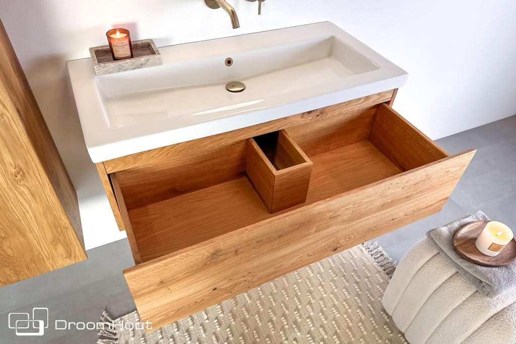 Houten badkamerset Aqua DroomHout