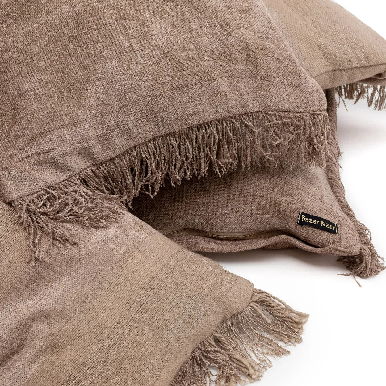 Bazar Bizar De Oh My Gee Kussenhoes - Betonfluweel - 40x40 - Home & Garden > Decor > Throw Pillows