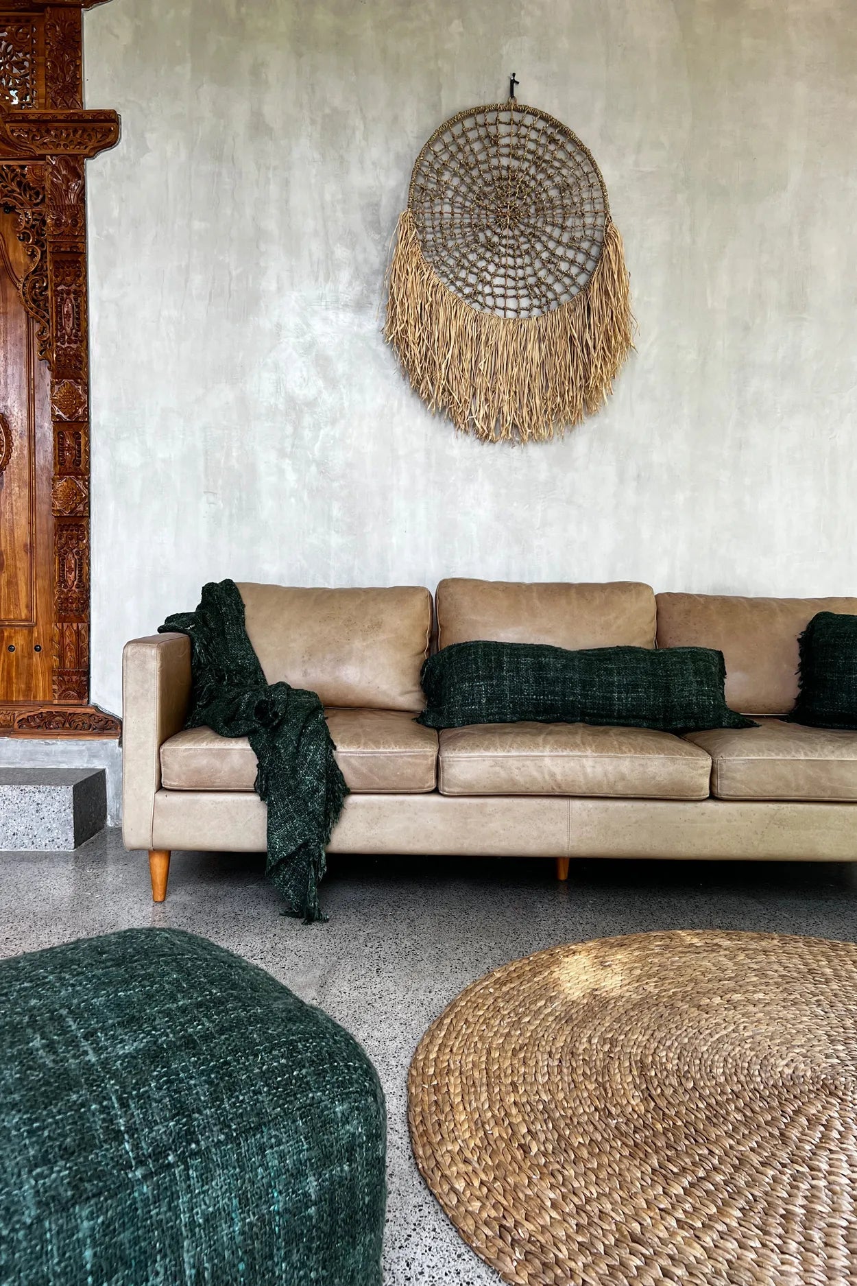 Bazar Bizar De Oh My Gee Kussenhoes - Bosgroen - 35x100" - Home & Garden > Decor > Throw Pillows