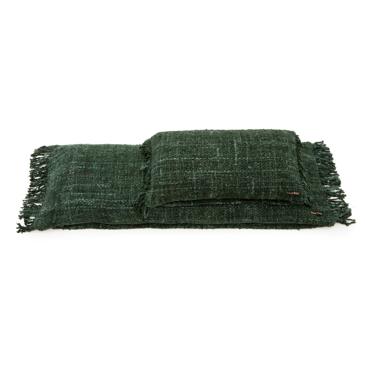 De Oh My Gee Kussenhoes - Bosgroen - 35x100"