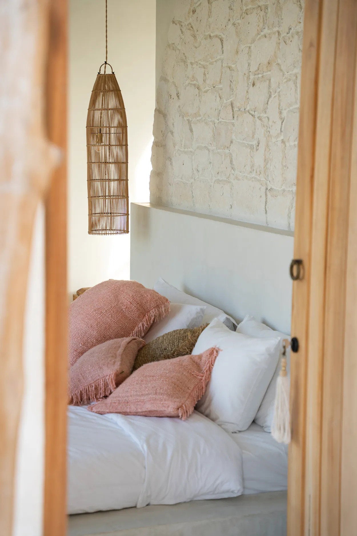 Bazar Bizar De Oh My Gee Kussenhoes - Zalmroze - 40x40 - Home & Garden > Decor > Throw Pillows