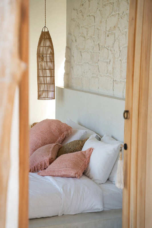 Bazar Bizar De Oh My Gee Kussenhoes - Zalmroze - 40x40 - Home & Garden > Decor > Throw Pillows