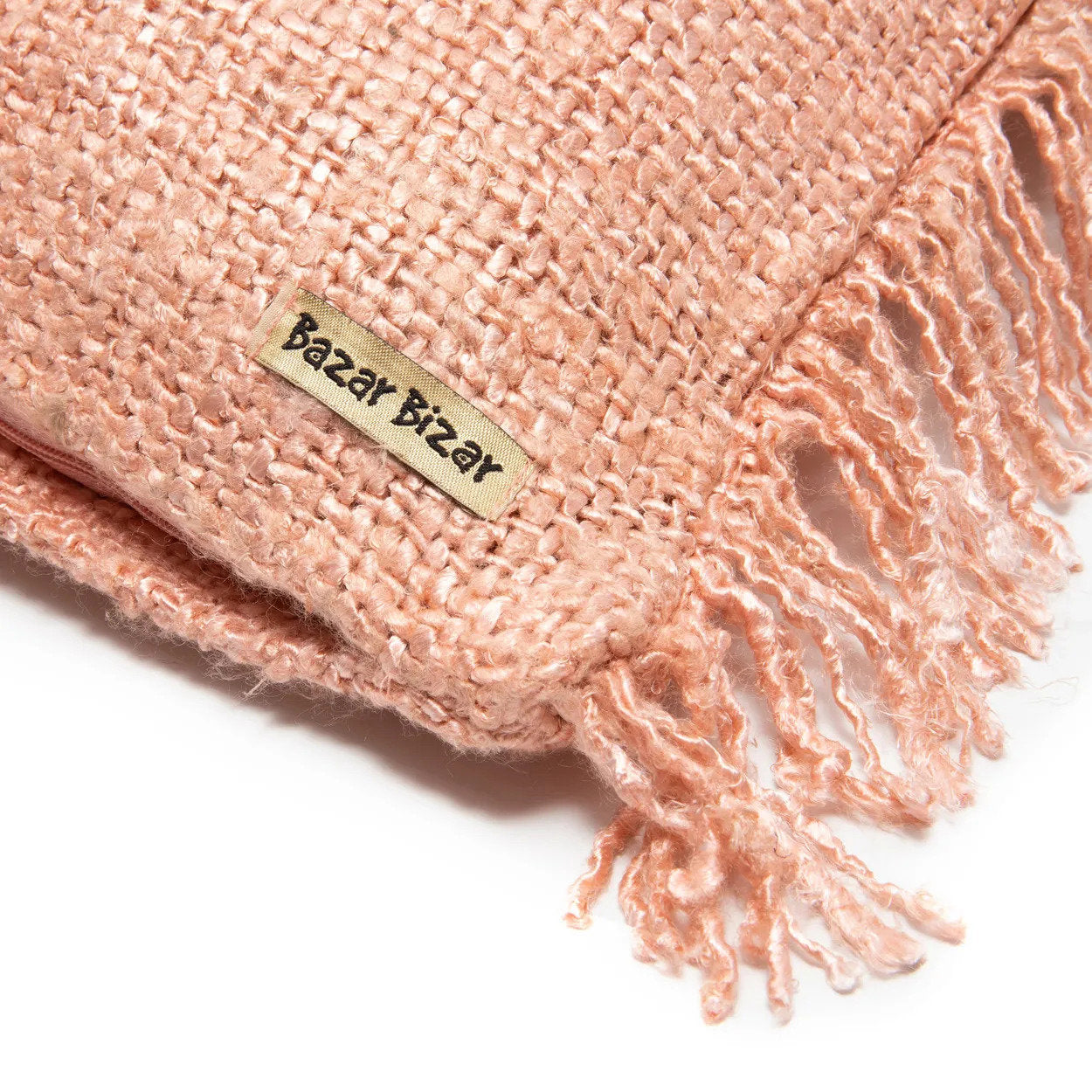 Bazar Bizar De Oh My Gee Kussenhoes - Zalmroze - 40x40 - Home & Garden > Decor > Throw Pillows