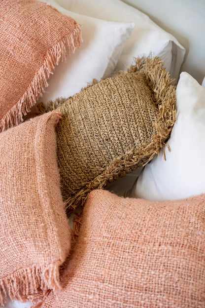 Bazar Bizar De Oh My Gee Kussenhoes - Zalmroze - 60x60 - Home & Garden > Decor > Throw Pillows