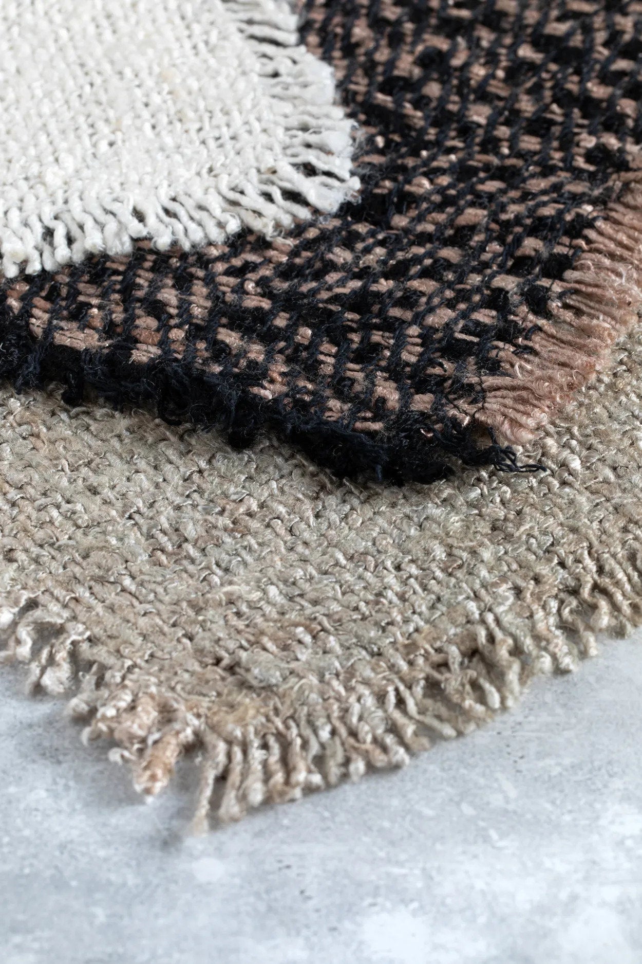 Bazar Bizar Het Oh My Gee Placemat - Zwart Koper - Set van 4 - Home & Garden > Linens & Bedding > Table Linens > Placemats