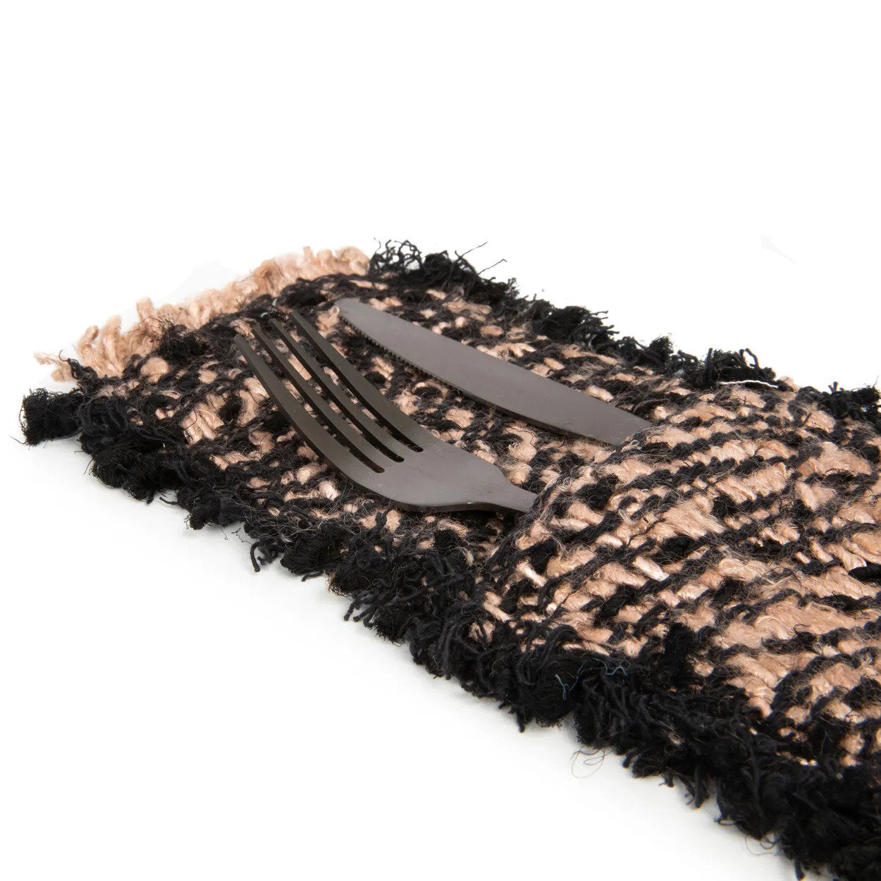 Bazar Bizar De Oh My Gee Bestekhouder - Zwart Koper - Set van 4 - Home & Garden > Household Supplies > Storage & Organization > Flatware Chests