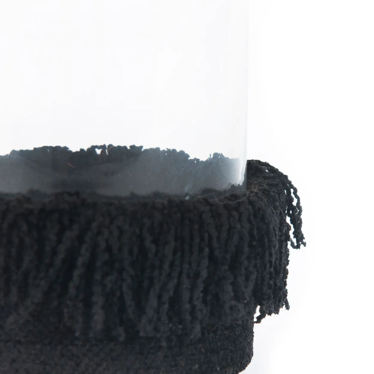 Bazar Bizar De Oh My Gee Kaarsenhouder - Zwart Fluweel - L - Home & Garden > Decor > Home Fragrances > Candles