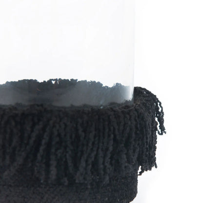 Bazar Bizar De Oh My Gee Kaarsenhouder - Zwart Fluweel - M - Home & Garden > Decor > Vases