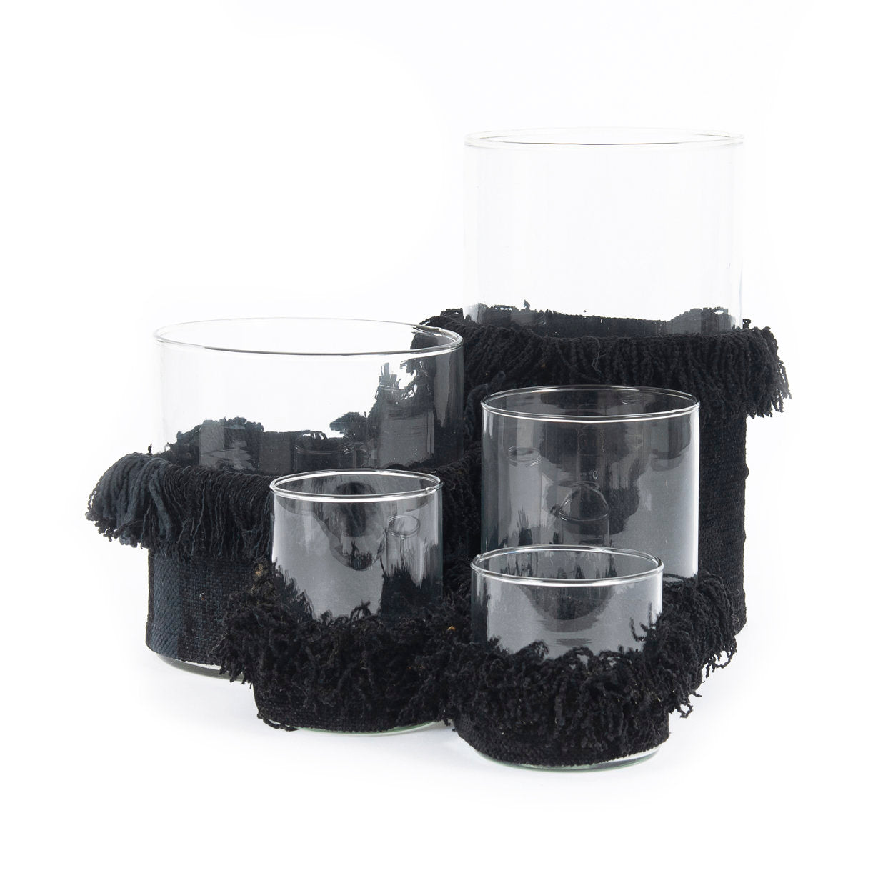 Bazar Bizar De Oh My Gee Kandelaar - Zwart Fluweel - XL - Home & Garden > Decor > Home Fragrances > Candles