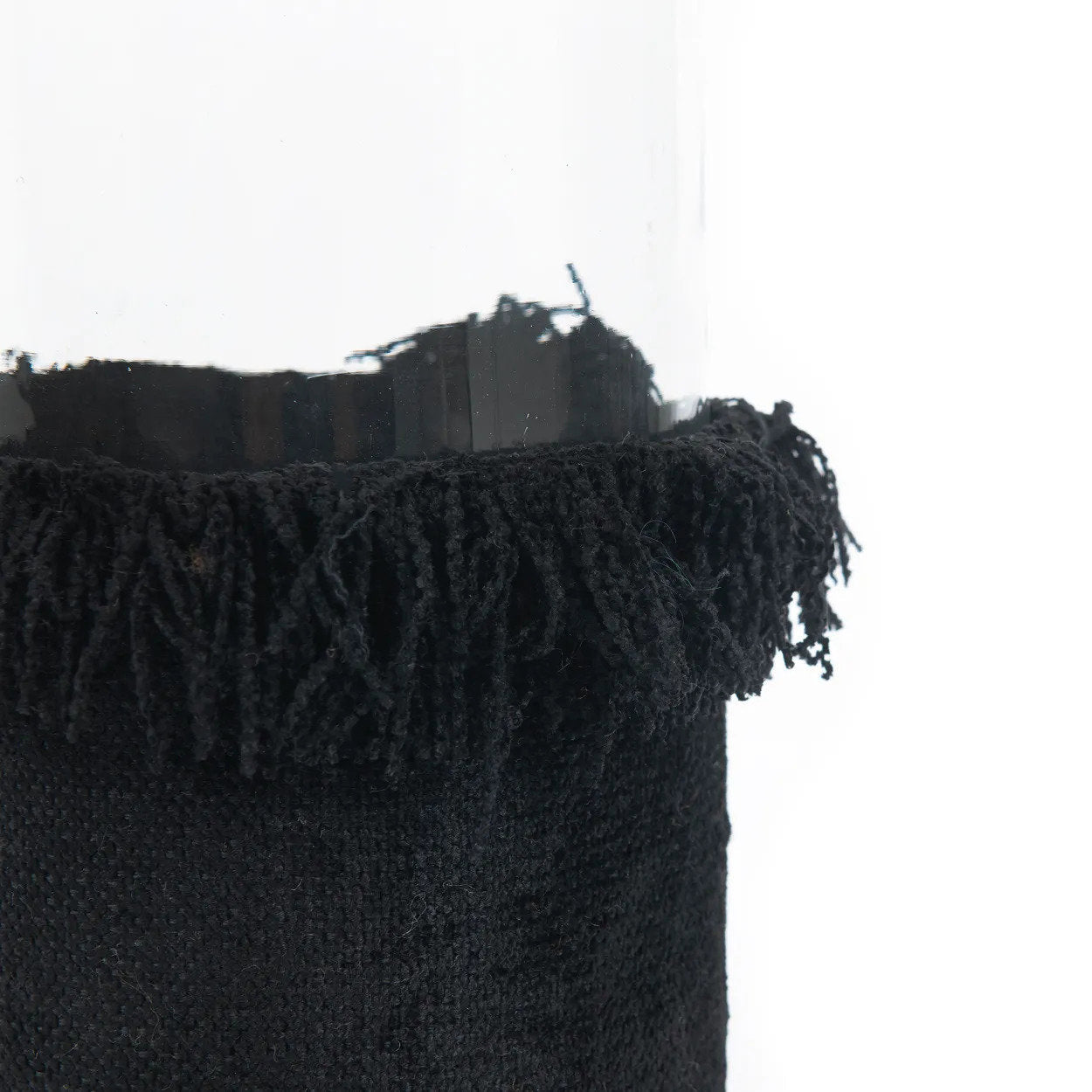 Bazar Bizar De Oh My Gee Kaarsenhouder - Zwart Fluweel - XXL - Home & Garden > Decor > Home Fragrances > Candles