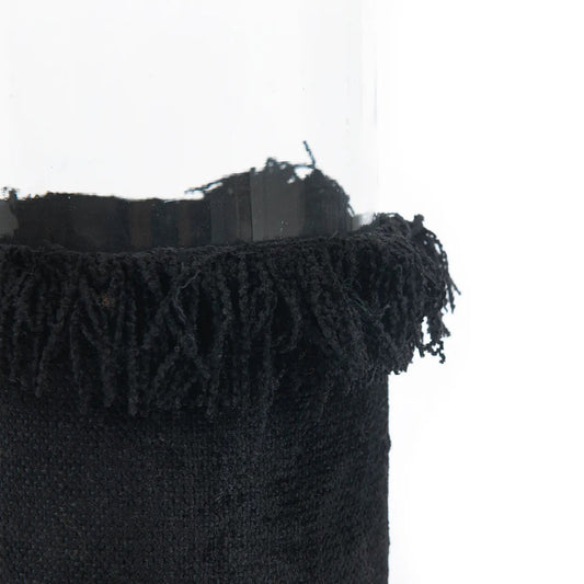 Bazar Bizar De Oh My Gee Kaarsenhouder - Zwart Fluweel - XXL - Home & Garden > Decor > Home Fragrances > Candles