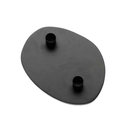 De Glowpad Kaarsenhouder - Zwart - M