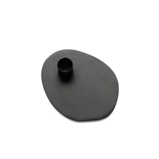 De Glowpad kaarsenhouder - Zwart - S