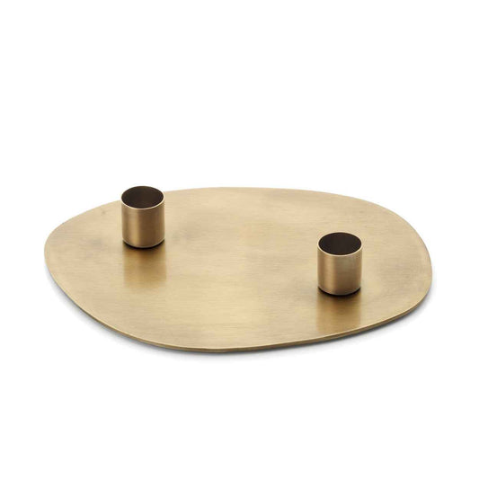 De Glowpad Kaarsenhouder - Goud - M