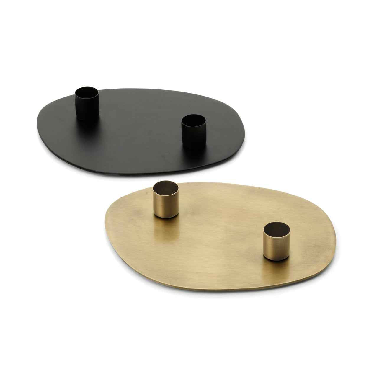 De Glowpad Kaarsenhouder - Goud - M