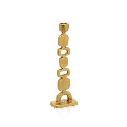 De Totemo kandelaar - goud - M