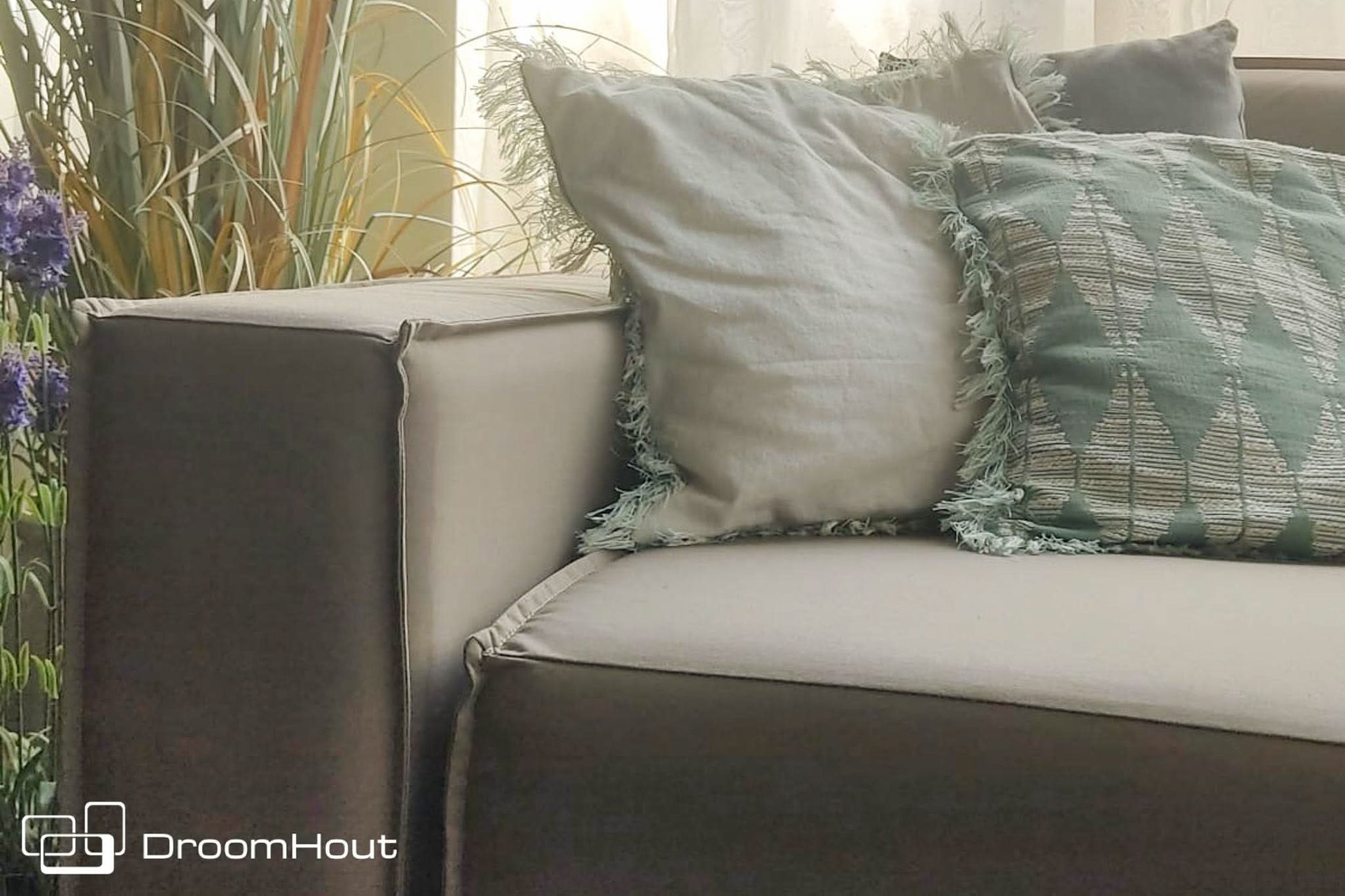 Icon loungebank Bubalou 6-zits hoek - showroommodel Buitenbank > buitensofa > outdoor sofa DroomHout