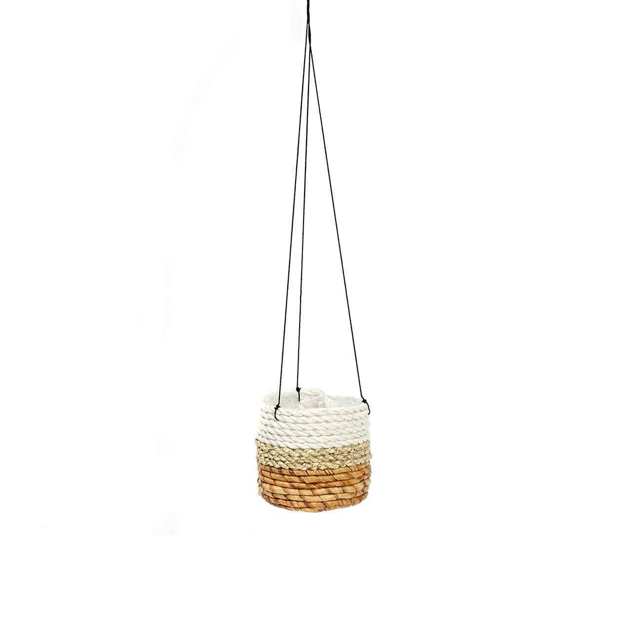 De bananenplantenhanger - natuurlijk wit - S