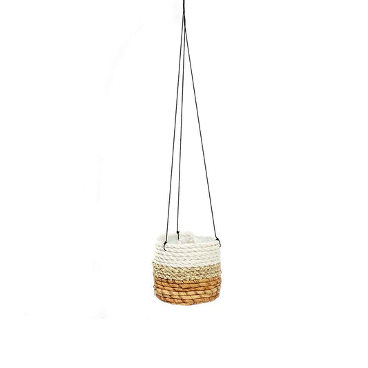 De bananenplantenhanger - natuurlijk wit - S