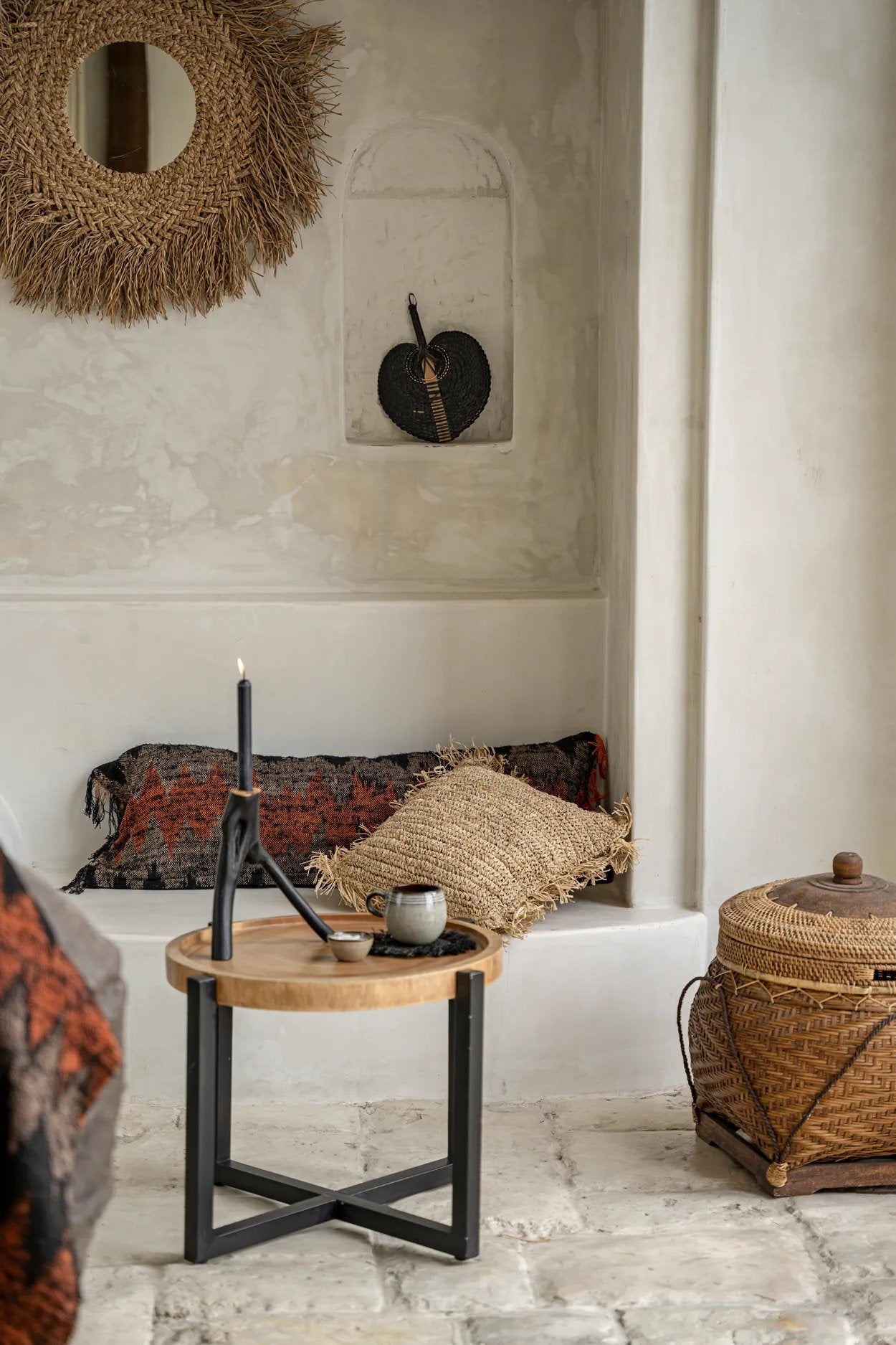 Bazar Bizar De Drievoudige Tak Kaarsenhouder - Zwart - Home & Garden > Decor > Home Fragrance Accessories > Candle Holders