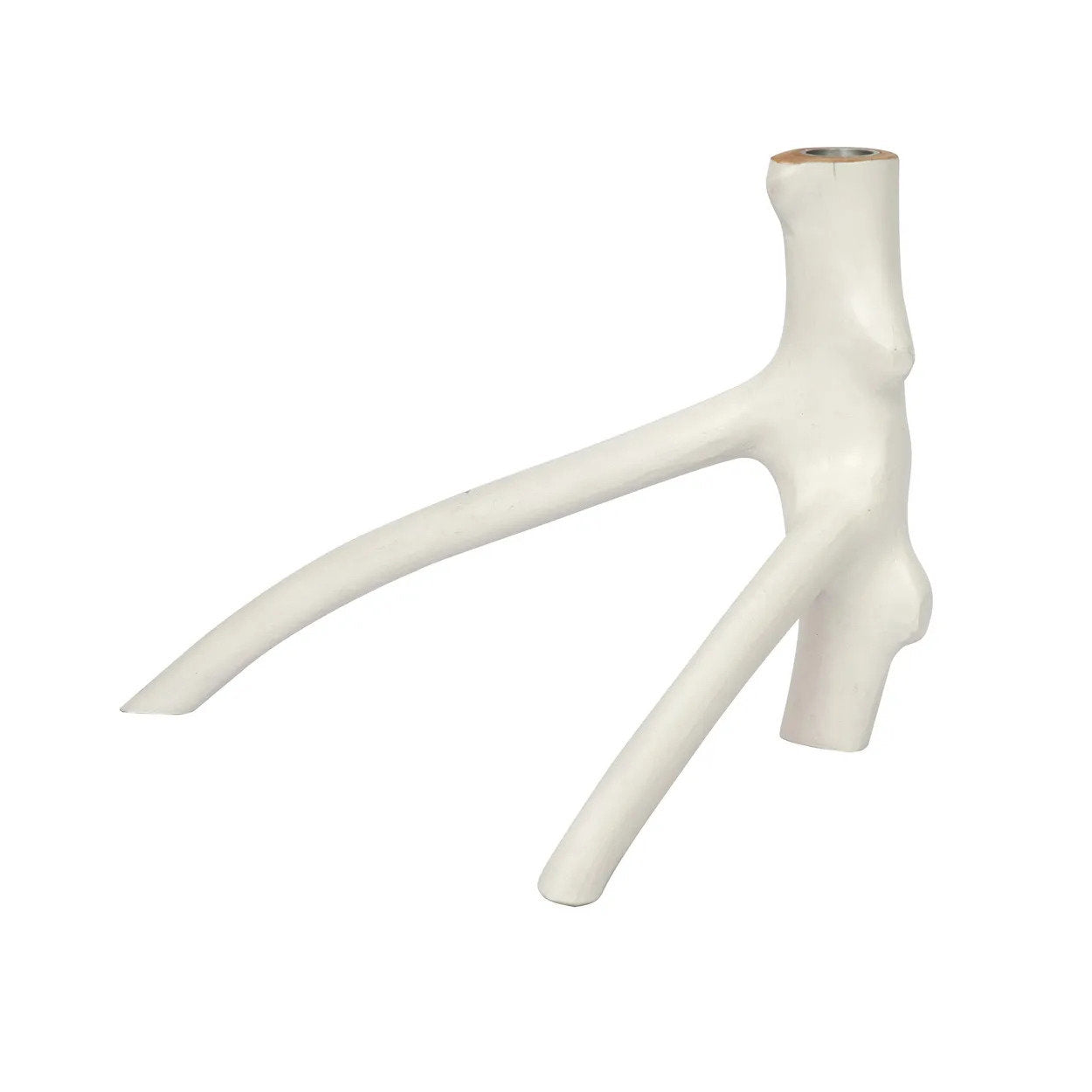 Bazar Bizar De Drievoudige Twijg Kaarsenhouder - Wit - Home & Garden > Decor > Home Fragrances > Candles