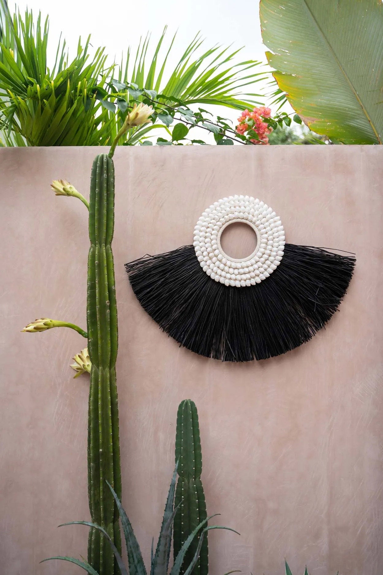 Bazar Bizar De Shell Alang Alang - Zwart - Home & Garden > Decor