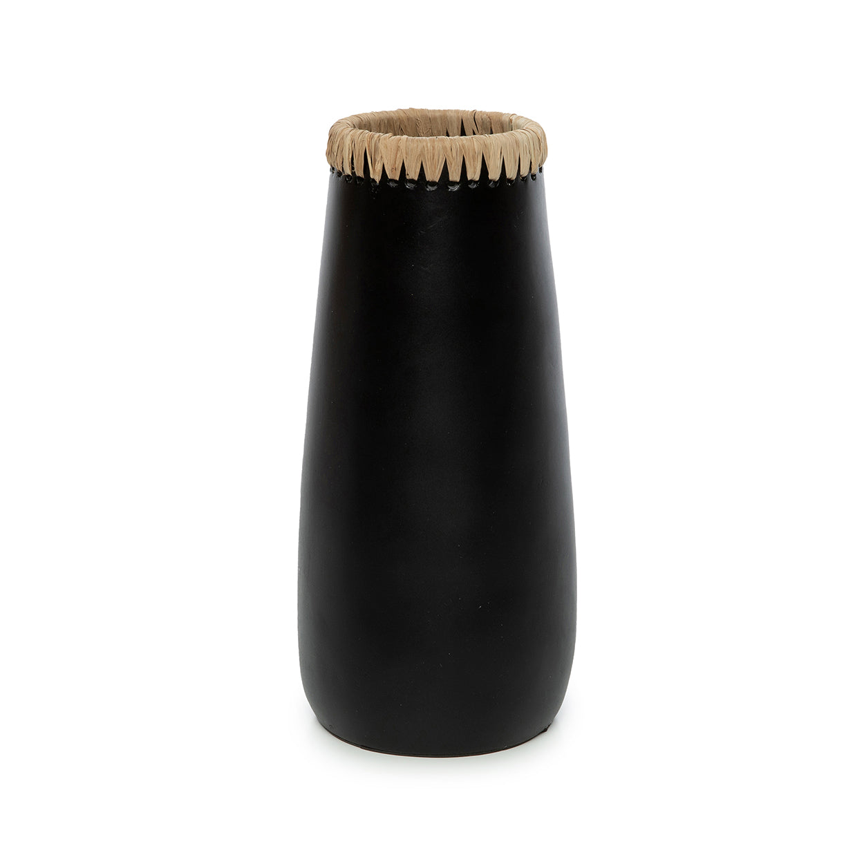 Die Cunning Vase - Schwarz Natur - L