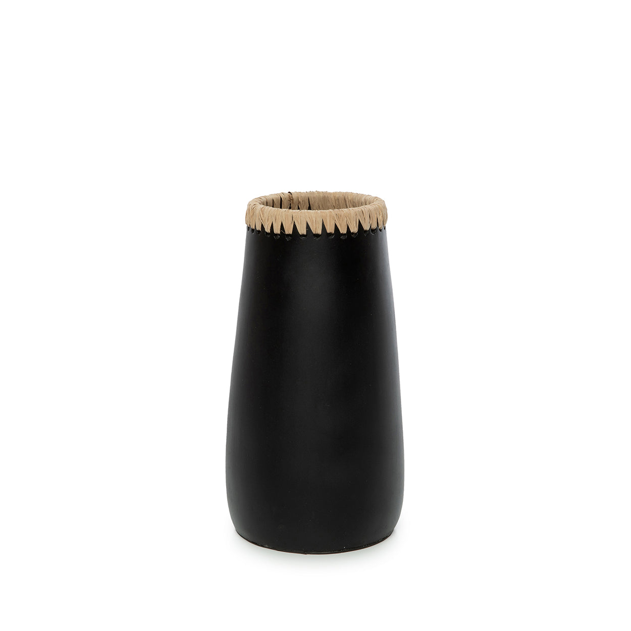 Die Cunning Vase - Schwarz Natur - M