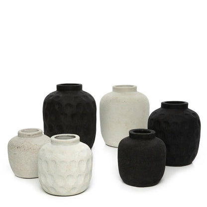 Bazar Bizar De Trendy Vaas - Zwart - M - Home & Garden > Decor > Vases
