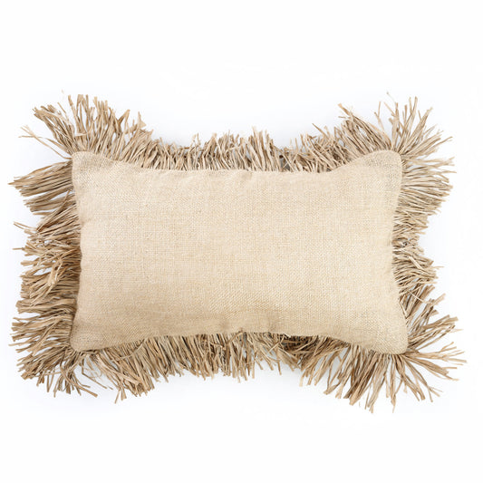 Bazar Bizar De Jute Bonita Kussenhoes - Natuurlijk - 30x50 - Home & Garden > Decor > Throw Pillows