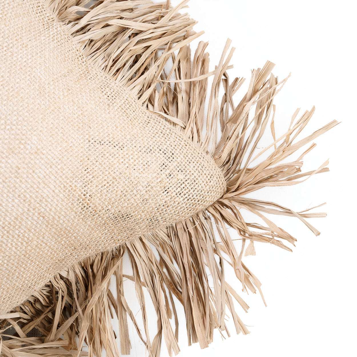 Bazar Bizar De Jute Bonita Kussenhoes - Natuurlijk - 30x50 - Home & Garden > Decor > Throw Pillows