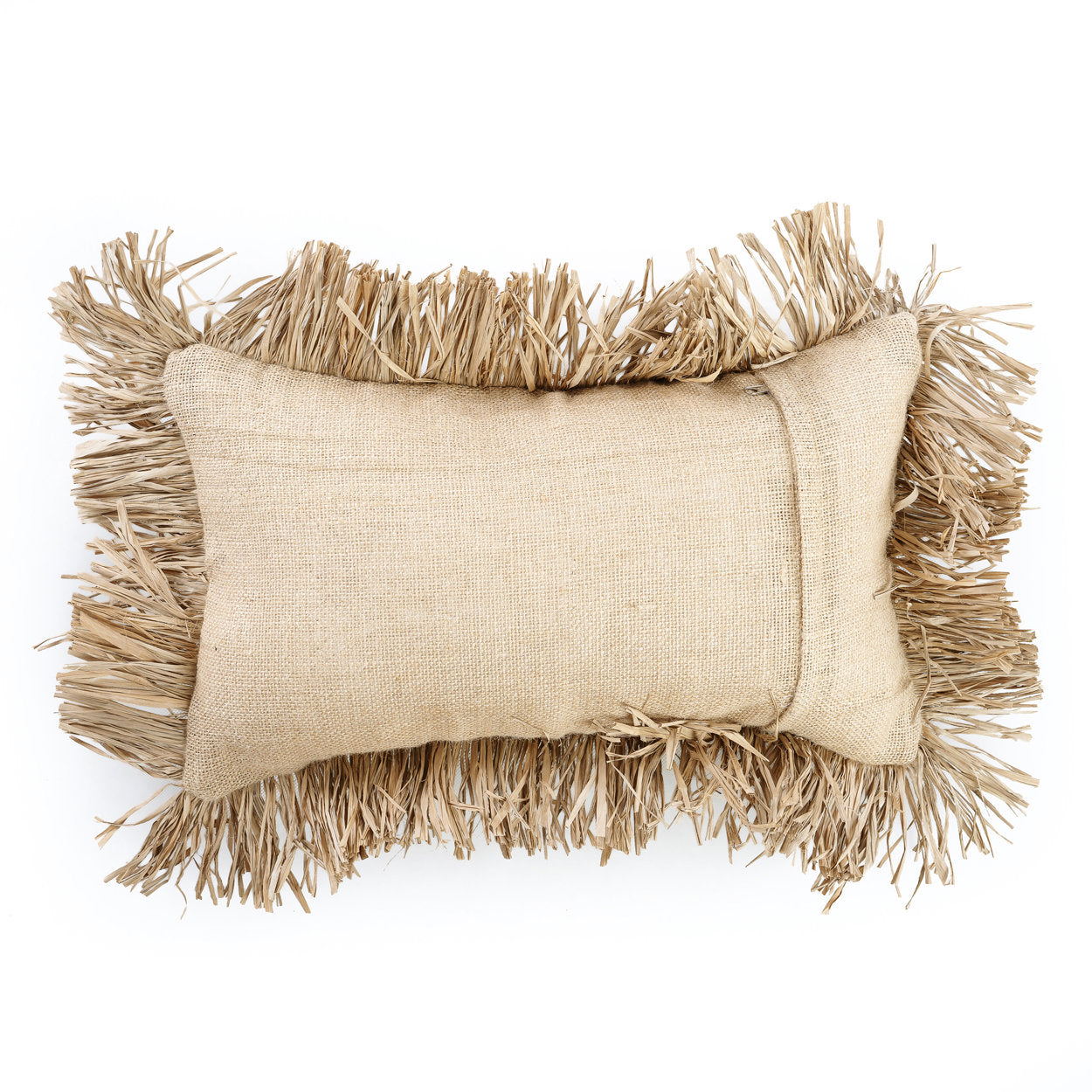 Bazar Bizar De Jute Bonita Kussenhoes - Natuurlijk - 30x50 - Home & Garden > Decor > Throw Pillows