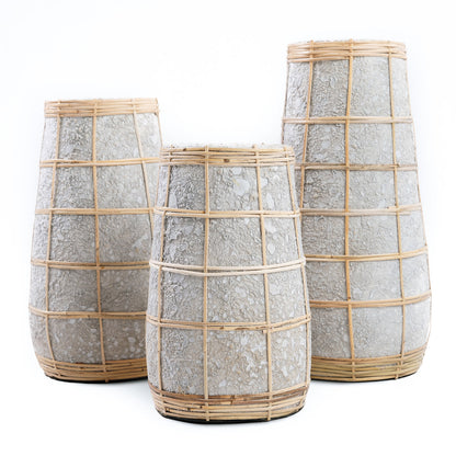 Bazar Bizar De schattige vaas - Beton Natuurlijk - S - Home & Garden > Decor > Vases