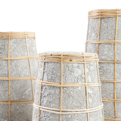 Bazar Bizar De schattige vaas - Beton Natuurlijk - S - Home & Garden > Decor > Vases