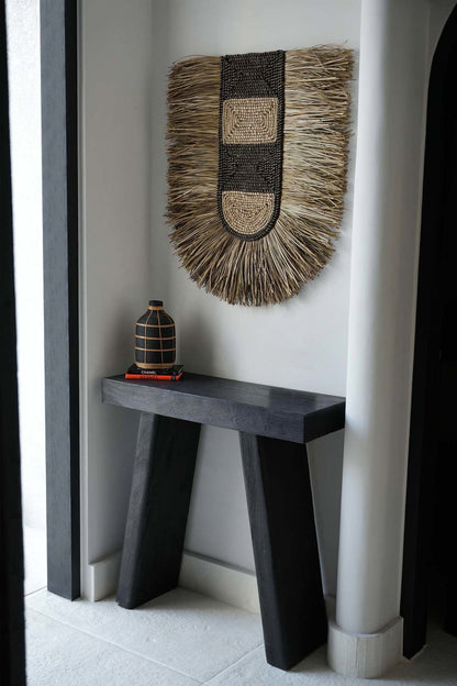 Bazar Bizar De Whoopy Vaas - Zwart Natuurlijk - M - Home & Garden > Decor > Vases