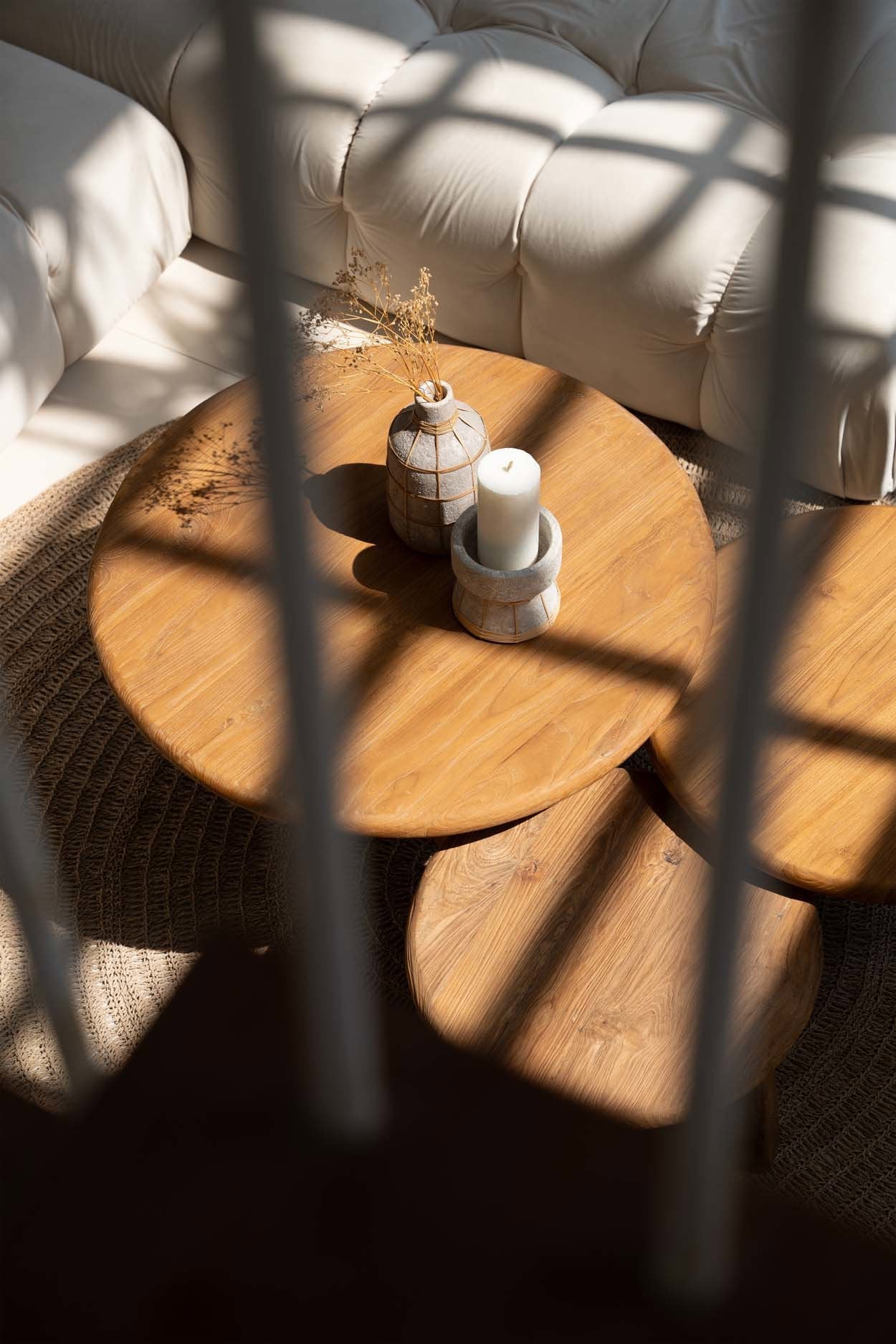 Bazar Bizar De Whoopy Vaas - Beton Natuurlijk - L - Home & Garden > Decor > Vases