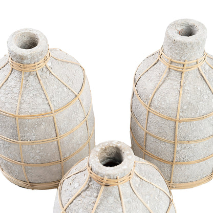 Bazar Bizar De Whoopy Vaas - Beton Natuurlijk - M - Home & Garden > Decor > Vases