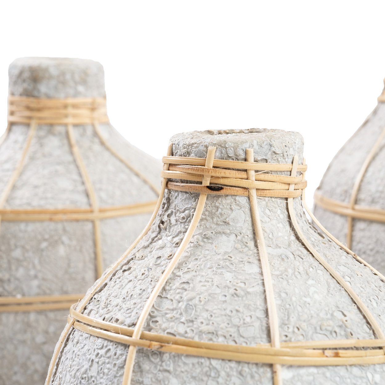 Bazar Bizar De Whoopy Vaas - Beton Natuurlijk - M - Home & Garden > Decor > Vases