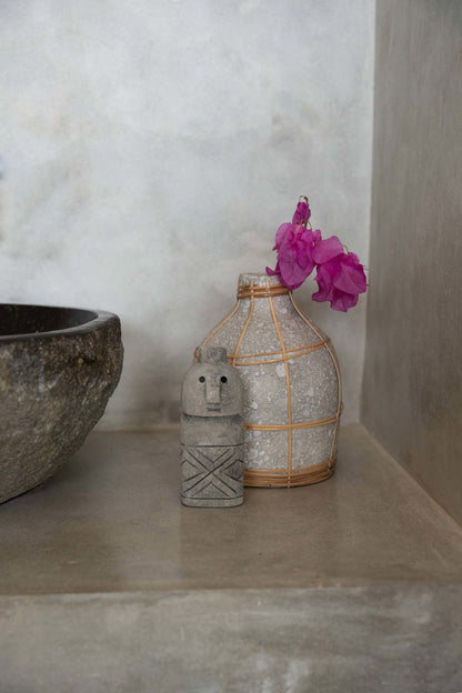 Bazar Bizar De Whoopy Vaas - Beton Natuurlijk - S - Home & Garden > Decor > Vases