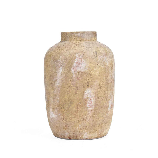 De Clay Echo vaas - crème - M